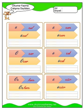 z sesi Çalışma Sayfaları